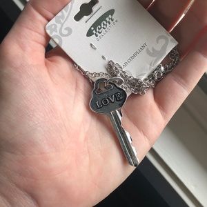 LOVE is the KEY necklace
